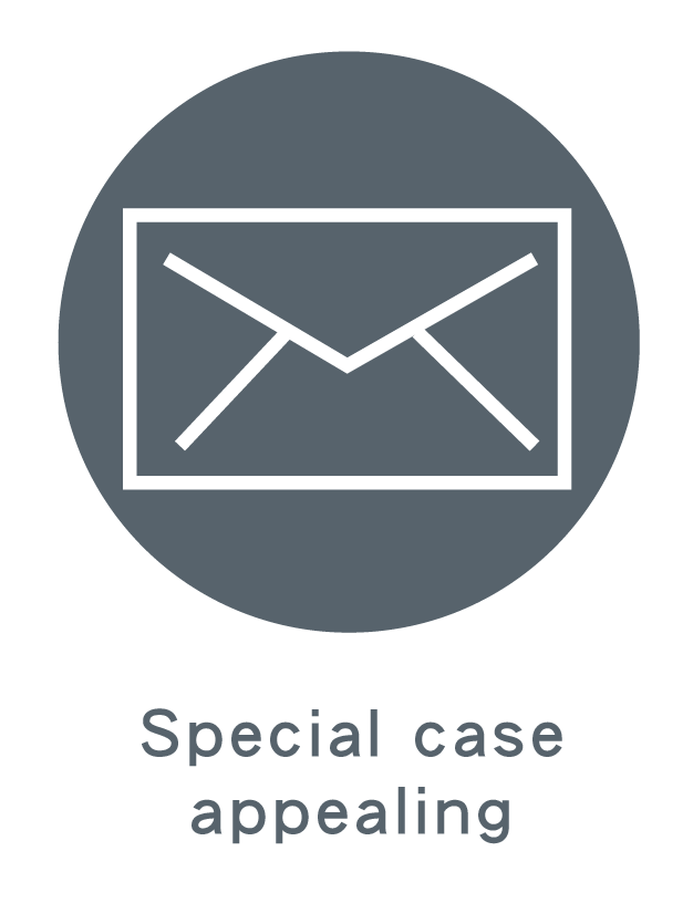 Special case appealing